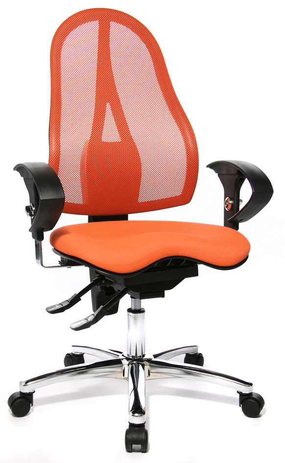 Topstar Fauteuil de bureau 'Sitness 15', orange