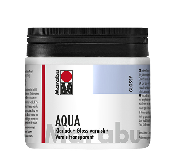 Vernis transparent Aqua, 500 ml