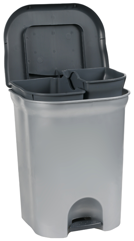 Poubelles de tri sélectif, plastique
