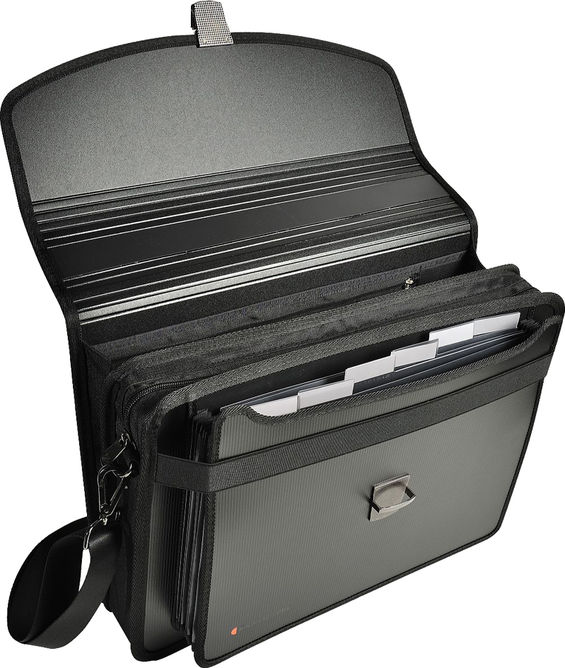 Valisette porte-documents EXATRAVEL - ouvert
