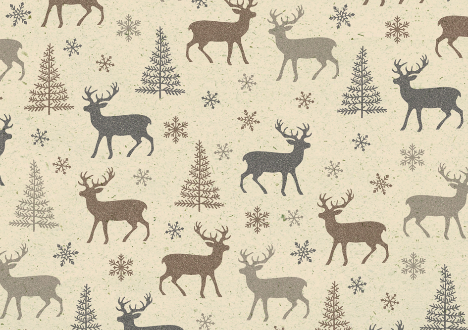 SUSY CARD Papier cadeau de Noël 'Forêt de Noël'