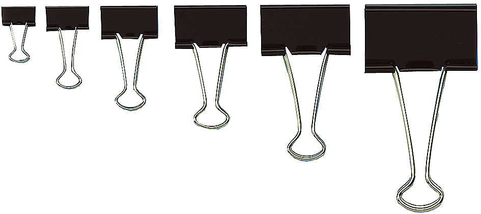 WEDO Pince double clip Foldback, (L)15 mm, écartement: 7 mm
