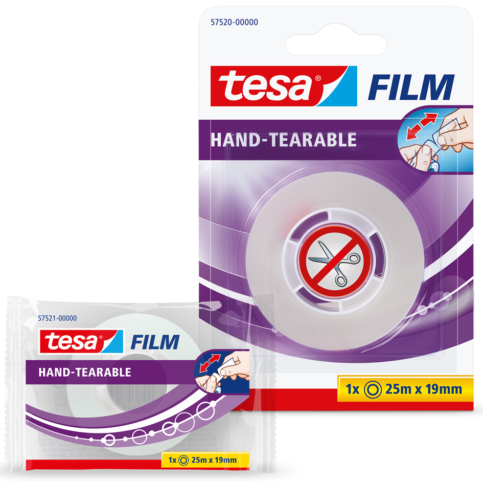 tesa Film déchirable à la main, emballage