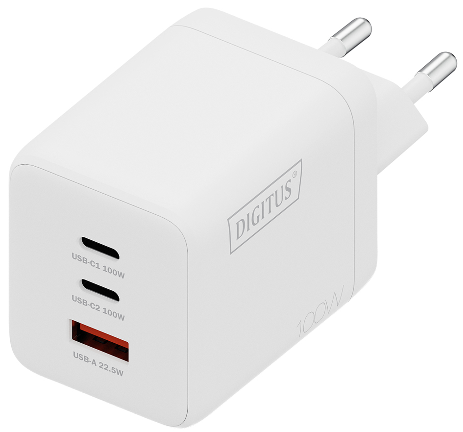 Chargeur secteur USB GaN 100 watts