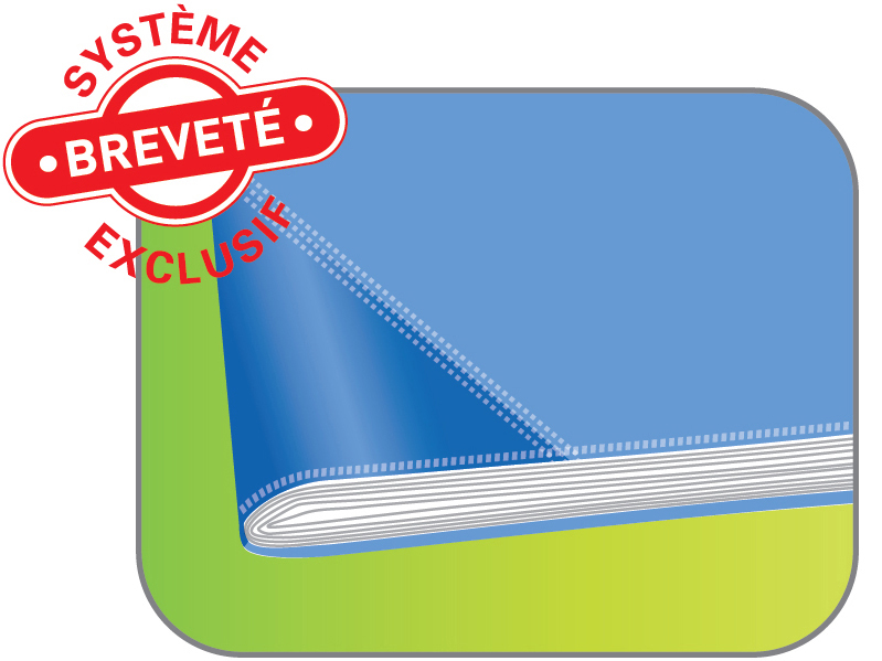 Oxford Protège-cahier STRONG LINE, 240 x 320 mm, bleu