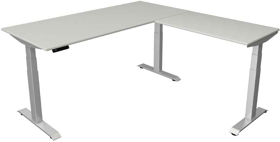 kerkmann Bureau réglable en hauteur Move 4 avec extension