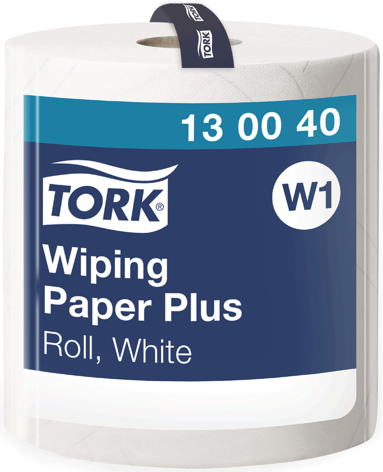TORK Rouleau nettoyant multi-usage, 2 couches, 510 m, blanc