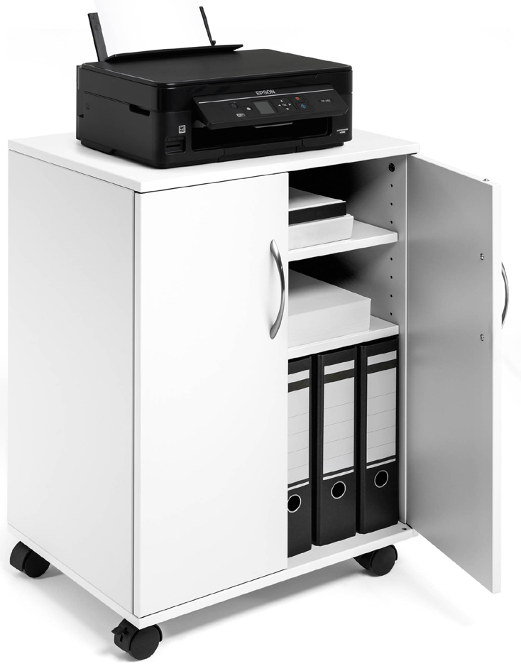 DURABLE Desserte de bureau '74/53', fermé, 3 compartiments