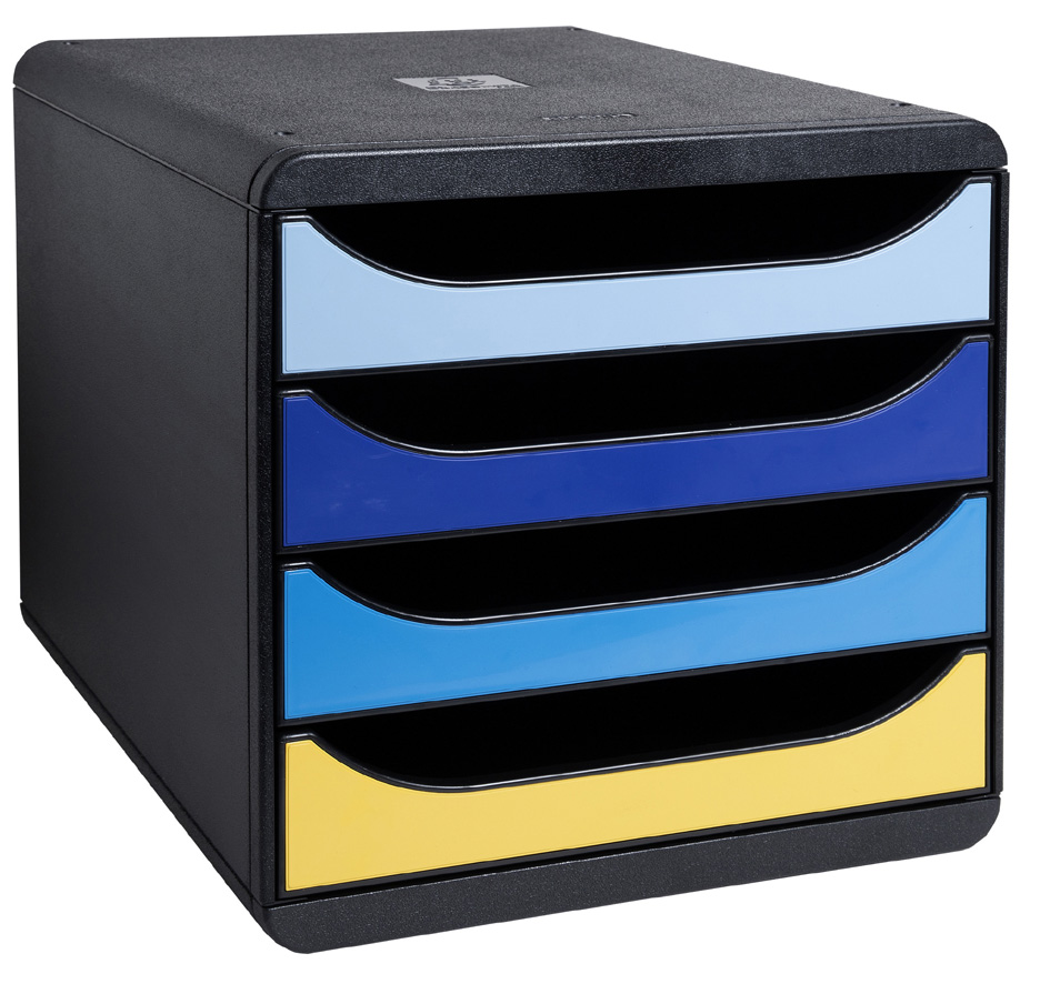 EXACOMPTA Module de classement BIG-BOX Bee Blue