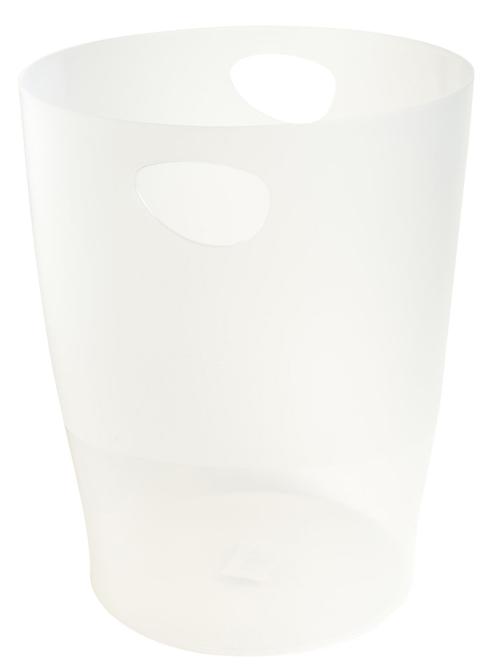 EXACOMPTA Corbeille à papier ECOBIN, 15 litres, givrés