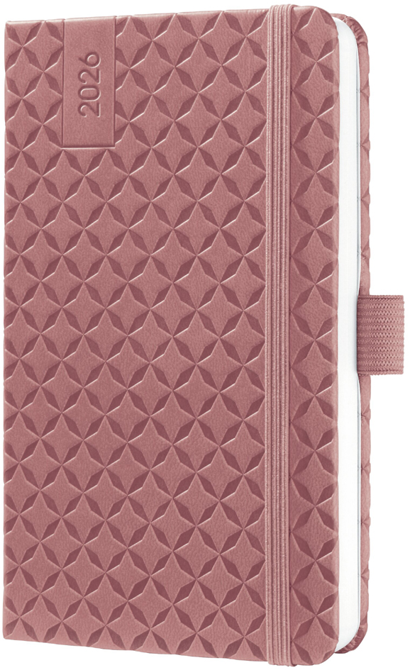 sigel Agenda de poche Jolie Flair 2026, A6, brun rouille
