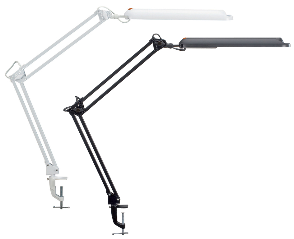 MAUL Lampe de bureau LED MAULatlantic, avec pied de serrage