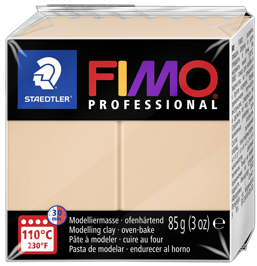 FIMO PROFESSIONAL Pâte à modeler, à cuire au four, cameo