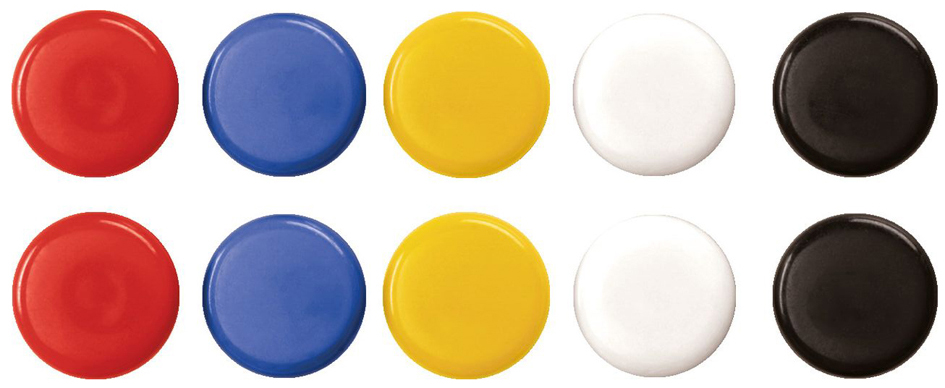 magnetoplan aimants de signalisation 20 mm, assorti