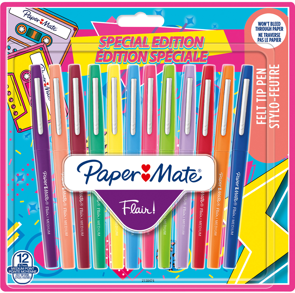 Stylos feutre, set
