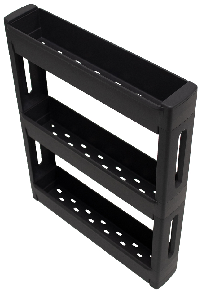 Chariots de rangement, ouvert
