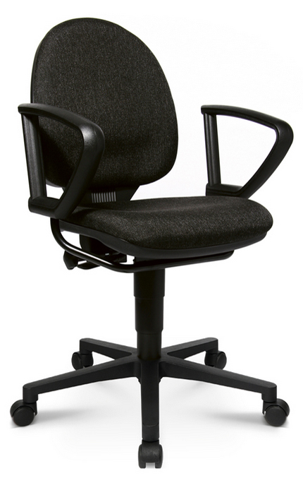 Topstar Fauteuil tournant de bureau 'TOP PRO 1', anthracite