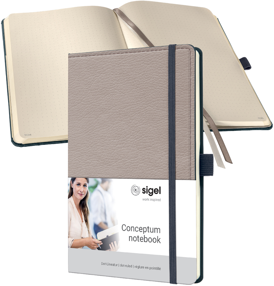sigel Carnet de notes Conceptum Design Casual, A5, beige