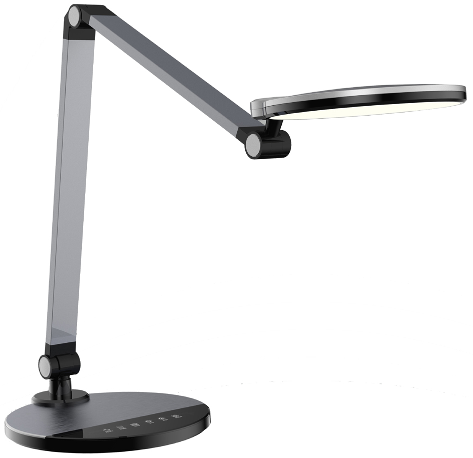 PAPERFLOW Lampe de table à LED CHUCK, socle, noir