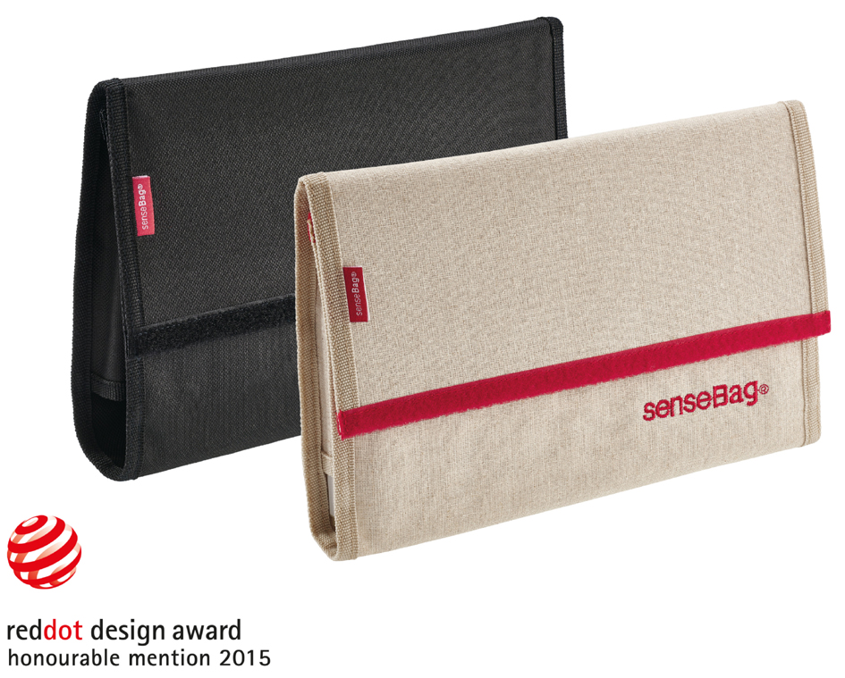 transotype Portefeuille 'senseBag', pour 24 crayons, naturel