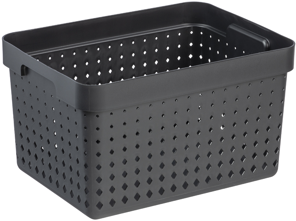 NHG Bac de rangement SEOUL BASKET L, noir