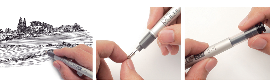 Exemple d'utilisation - pointes interchangeables - rechargeable