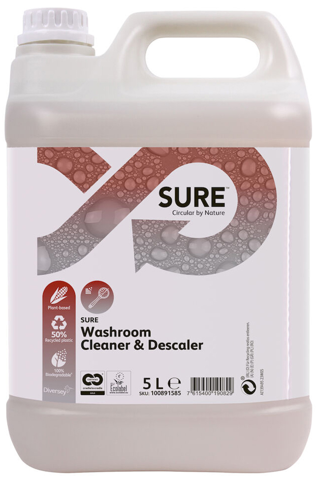 SURE Nettoyant sanitaire 'Washroom Cleaner & Descaler', 5 L