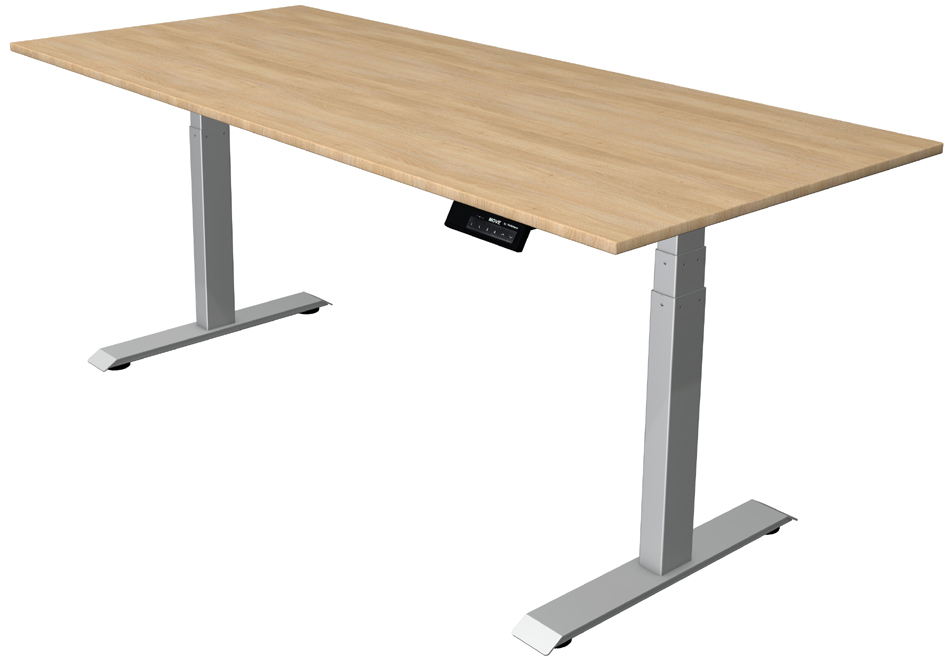 Visuel de référence : bureau assis/debout "Move 1 Stable", chêne clair