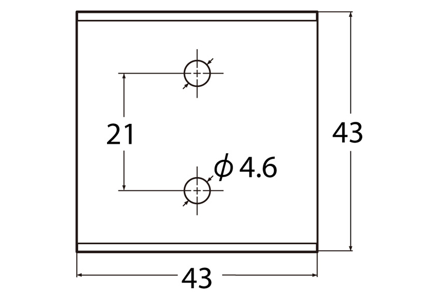 Lame de rechange BKT-300P, vue détaillée