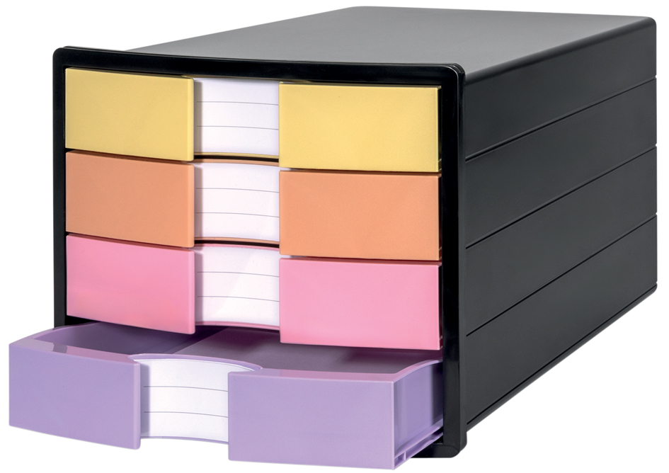 Module de classement IMPULS, noir/pastel