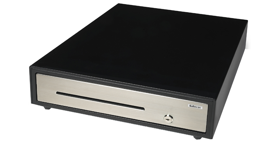Safescan Tiroir caisse 'HD-4141S Heavy Duty', noir/ argent
