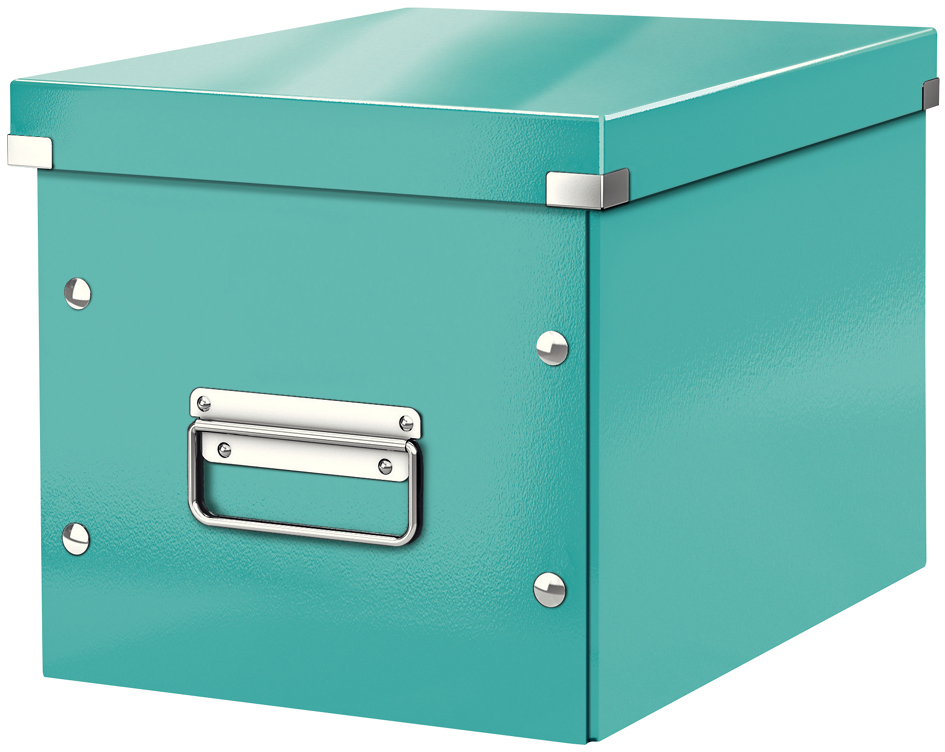 Boîte de rangement Click & Store Cube WOW, menthe