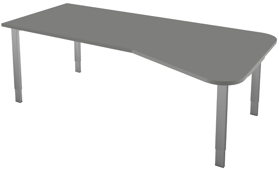 Visuel de référence: Bureau pour ordinateur "Form 5", graphite