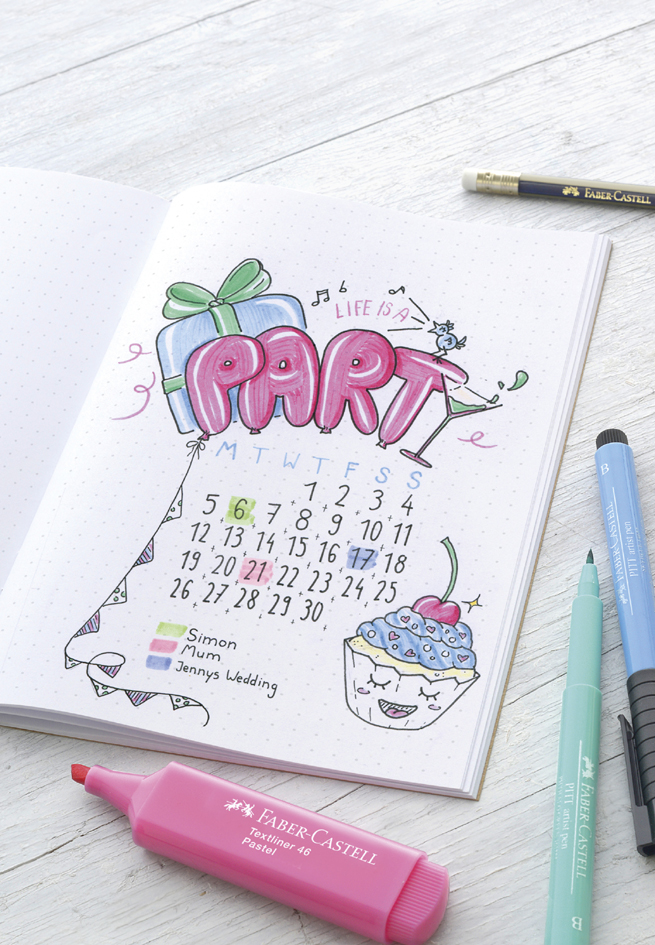 Sets hand lettering
