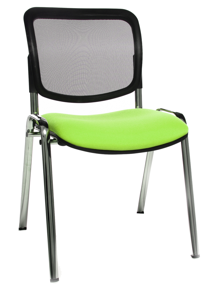 Topstar Chaise de bureau 'Net Point Visit chrom', vert pomme