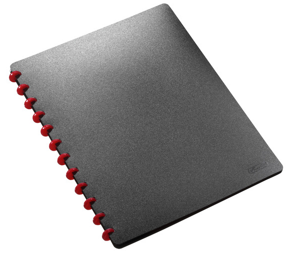 herlitz Protège-documents EasyFix, A4, 20 pochettes, noir