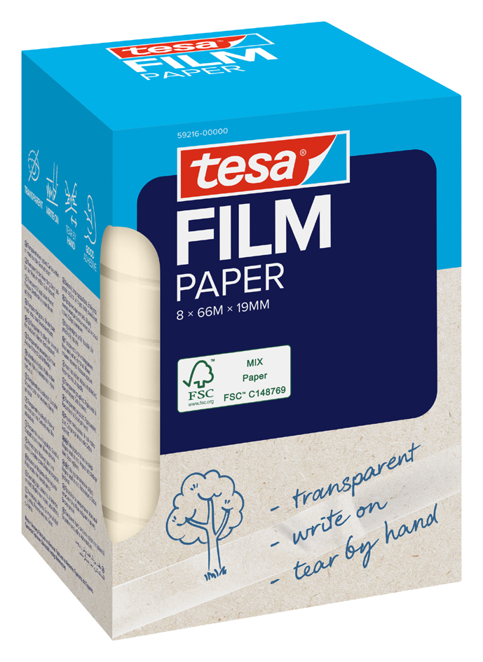 Rubans adhésifs, papier