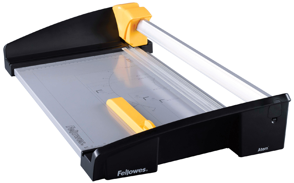 Fellowes Massicot rotatif Atom, format A3, argent/jaune