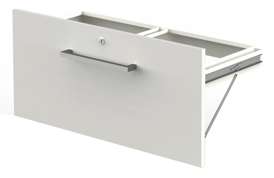 kerkmann Tiroir pour dossiers suspendus, blanc