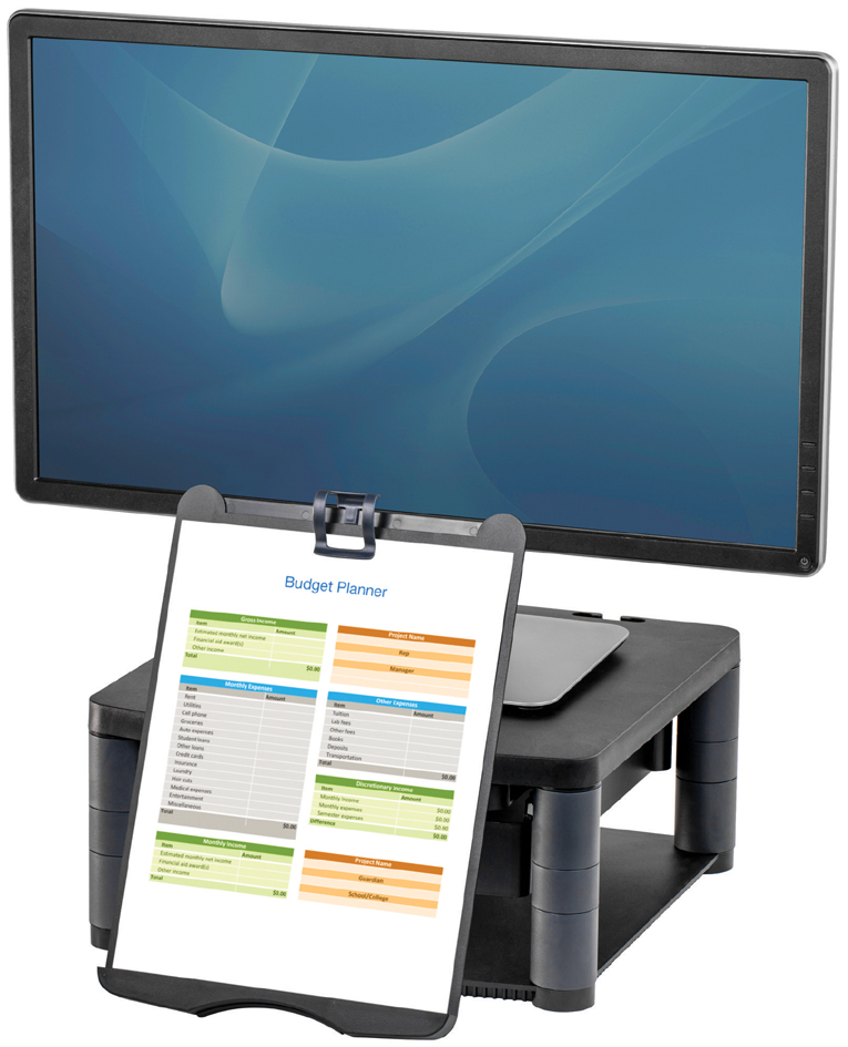 Supports pour moniteur, plastique