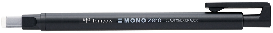 TOMBOW Stylo-gomme 'MONO zero', pointe anguleuse , noir