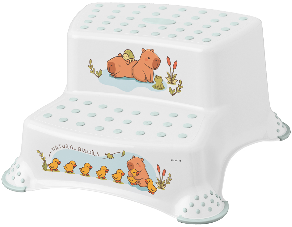keeeper kids Marchepied 'igor cute capybara', blanc
