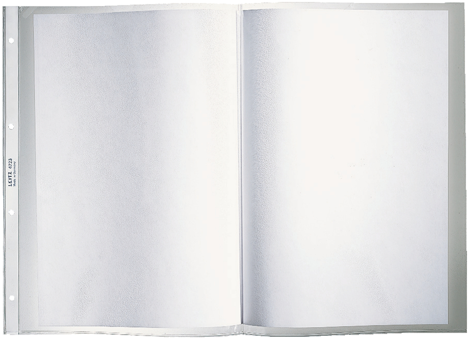 LEITZ Pochette perforée, A3 paysage, PP, grainé, 0,12 mm