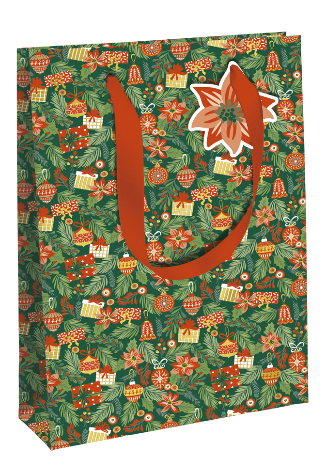 Clairefontaine Sac cadeau de Noël 'Sweet Christmas', large