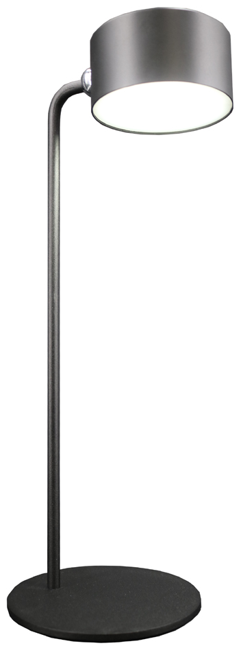UNiLUX Lampe de bureau/murale à LED et batterie SUNSET, noir