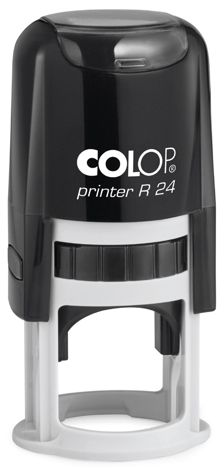 COLOP Tampon pour texte Printer R24, rond, noir