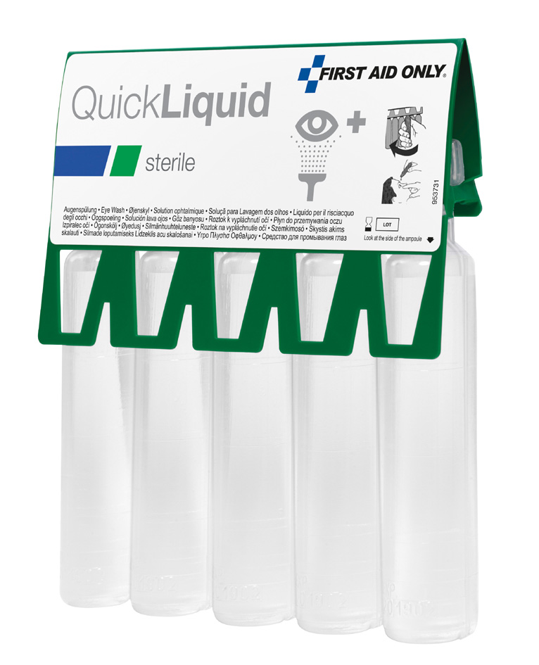 FIRST AID ONLY Solution de lavage oculaire Quick Liquid