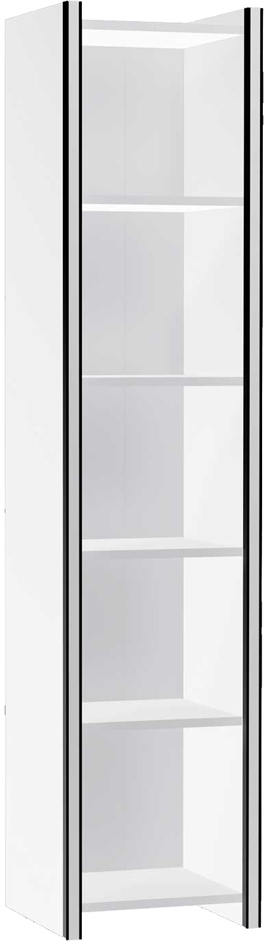 Etagère AVETO, 5 HC, (L)410 mm, blanc