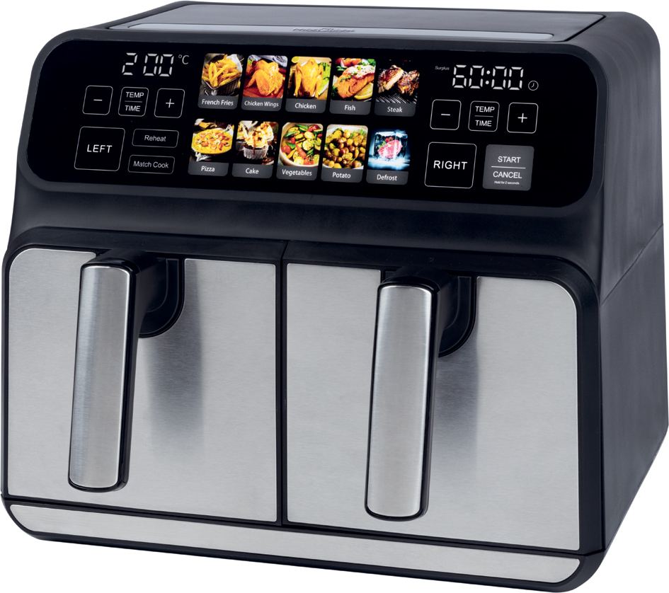 PROFI COOK Friteuse double bac à air chaud PC-FR 1287 H