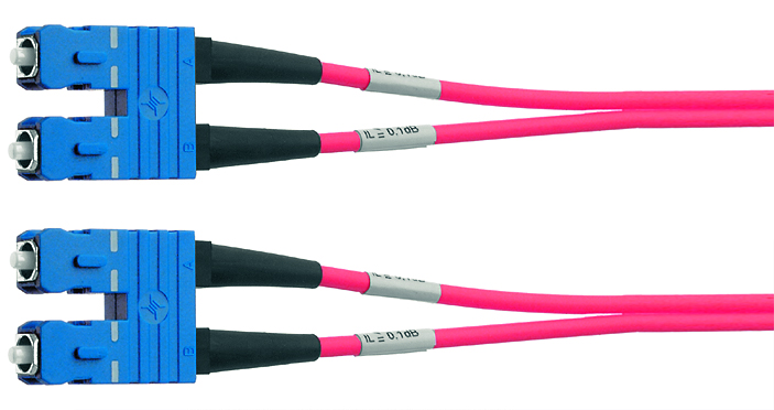 Telegärtner Câble à fibres optiques, mâle SC-duplex - mâle
